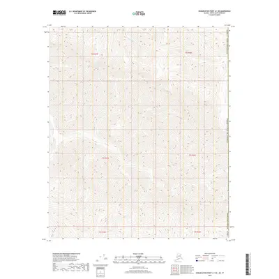 2018 Map of Demarcation Point A-1 NE, 2018 Print