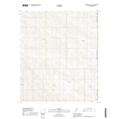 2018 Map of Demarcation Point A-1 SE, 2018 Print