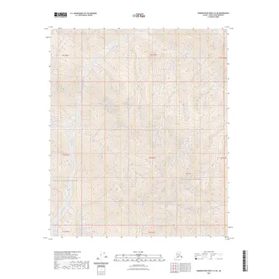 2023 Map of Demarcation Point A-2 NE, 2023 Print