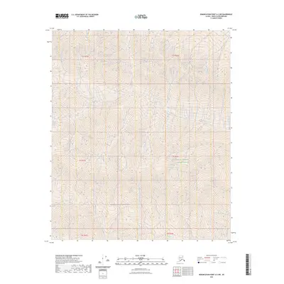 2023 Map of Demarcation Point A-2 NW, 2023 Print
