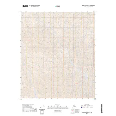 2023 Map of Demarcation Point A-2 SE, 2023 Print