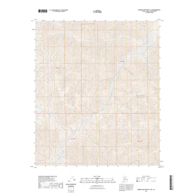 2023 Map of Demarcation Point A-2 SW, 2023 Print