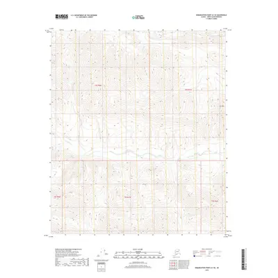 2018 Map of Demarcation Point A-3 SE, 2018 Print