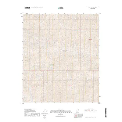 2023 Map of Demarcation Point A-3 SW, 2023 Print