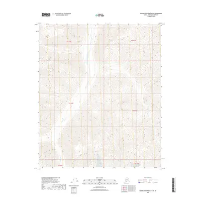 2018 Map of Demarcation Point A-5 NE, 2018 Print