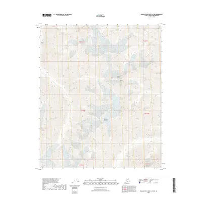 2018 Map of Demarcation Point A-5 NW, 2018 Print