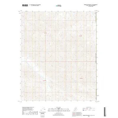 2018 Map of Demarcation Point B-1 SE, 2018 Print