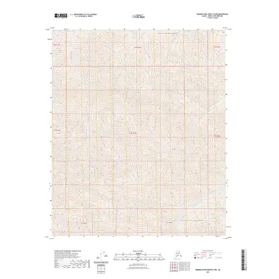 2023 Map of Demarcation Point B-2 NW, 2023 Print