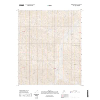 2023 Map of Demarcation Point B-2 SE, 2023 Print