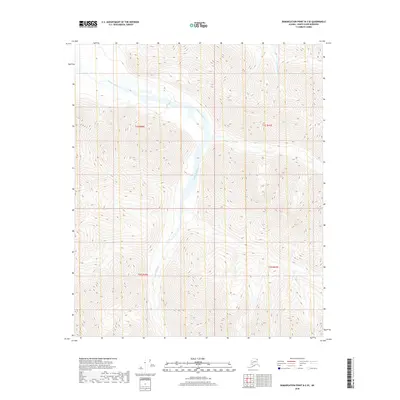 2018 Map of Demarcation Point B-3 SE, 2018 Print