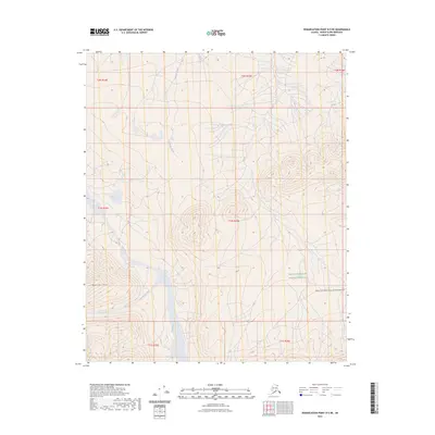 2023 Map of Demarcation Point B-5 NE, 2023 Print