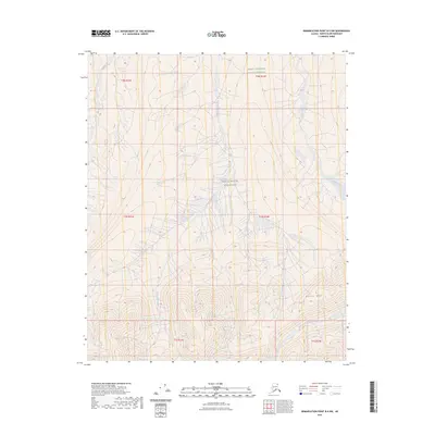 2023 Map of Demarcation Point B-5 NW, 2023 Print