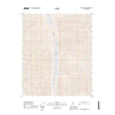 2023 Map of Demarcation Point B-5 SE, 2023 Print
