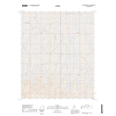 2023 Map of Demarcation Point C-1 SW, 2023 Print