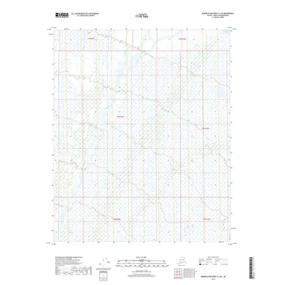 2018 Map of Demarcation Point C-2 NE, 2018 Print