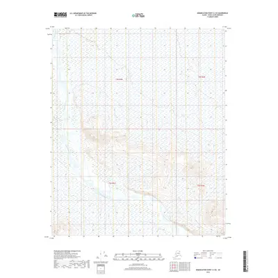 2018 Map of Demarcation Point C-2 SE, 2018 Print