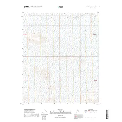 2018 Map of Demarcation Point C-2 SW, 2018 Print