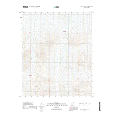 2018 Map of Demarcation Point C-3 SE, 2018 Print