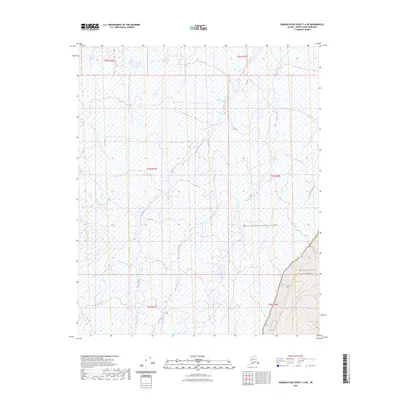 2023 Map of Demarcation Point C-4 NE, 2023 Print