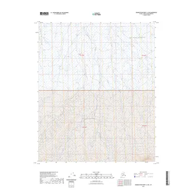 2023 Map of Demarcation Point C-4 SW, 2023 Print