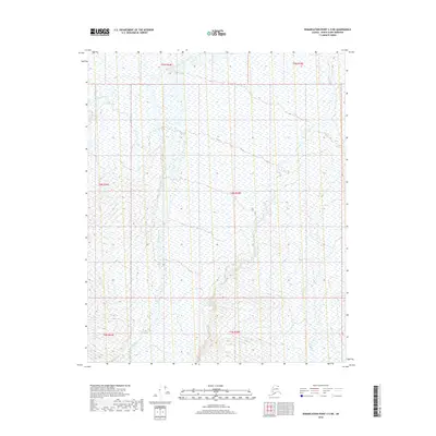2018 Map of Demarcation Point C-5 NE, 2018 Print