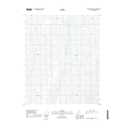 2018 Map of Demarcation Point C-5 NW, 2018 Print