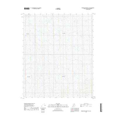 2018 Map of Demarcation Point C-5 SE, 2018 Print