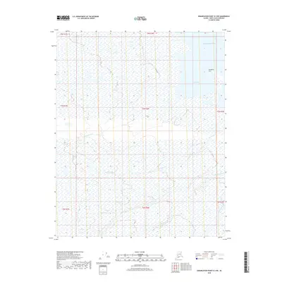 2018 Map of Demarcation Point D-3 NW, 2018 Print