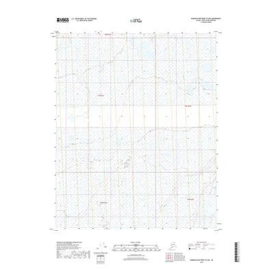 2018 Map of Demarcation Point D-5 NE, 2018 Print