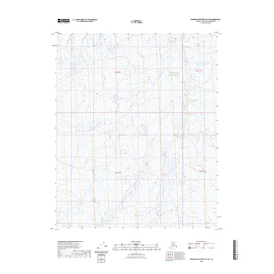 2023 Map of Demarcation Point D-5 SW, 2023 Print