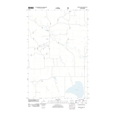 2011 Map of Demicks Lake, 2011 Print