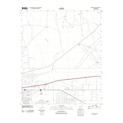 2010 Map of Deming East, 2010 Print