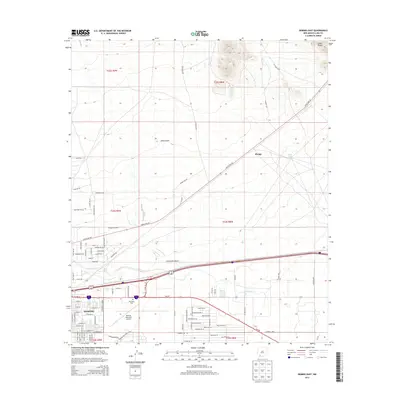 2013 Map of Deming East, 2013 Print