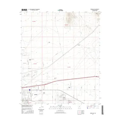 2017 Map of Deming East, 2017 Print
