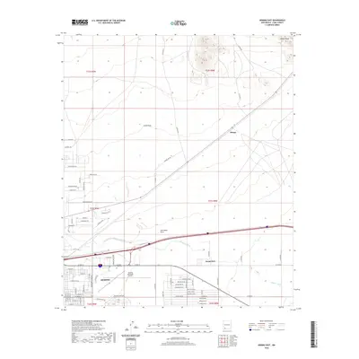 2020 Map of Deming East, 2020 Print