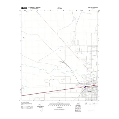 2010 Map of Deming West, 2010 Print