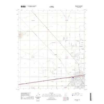 2020 Map of Deming West, 2020 Print