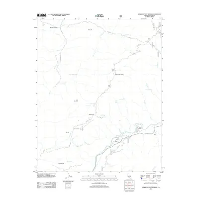 2012 Map of Democrat Hot Springs, 2012 Print