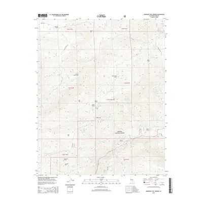 2015 Map of Democrat Hot Springs, 2015 Print