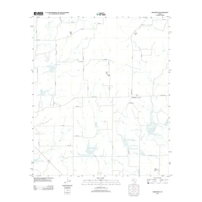 2013 Map of Democrat, 2013 Print