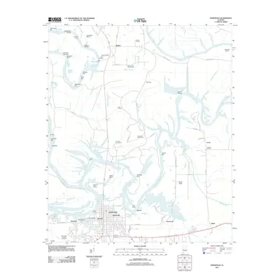 2011 Map of Demopolis, 2011 Print