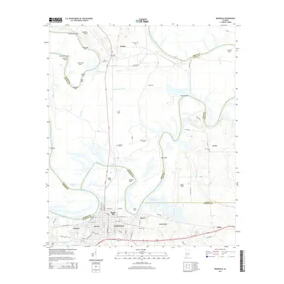 2014 Map of Demopolis, 2014 Print