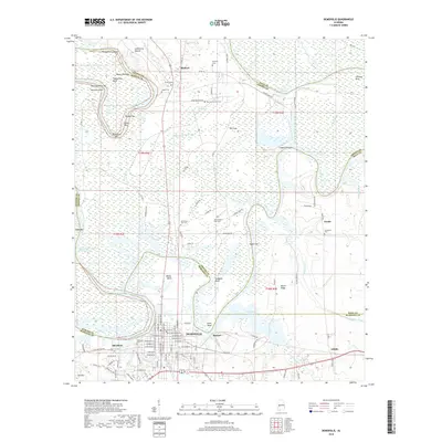 2018 Map of Demopolis, 2018 Print