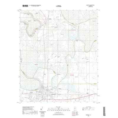 2020 Map of Demopolis, 2020 Print