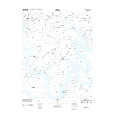 2013 Map of Demory, 2013 Print