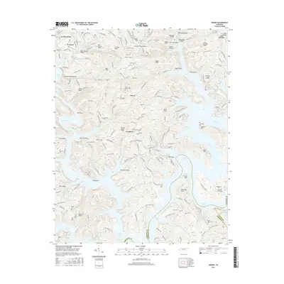 2016 Map of Demory, 2016 Print