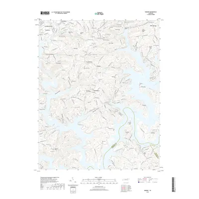 2019 Map of Demory, 2019 Print