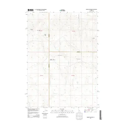 2013 Map of Dempsey Meadows, 2013 Print