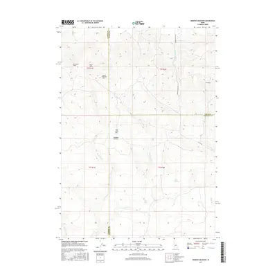 2017 Map of Dempsey Meadows, 2017 Print