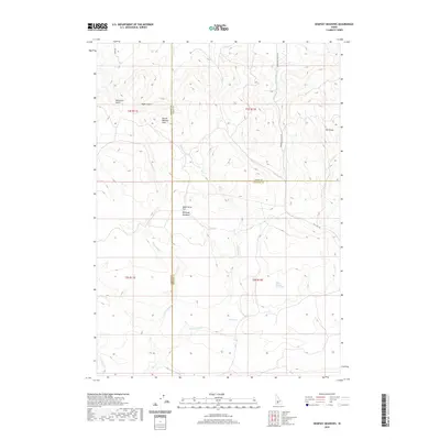 2020 Map of Dempsey Meadows, 2020 Print